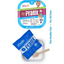 Miyyaw Pratix Aç Karıştır Yeni Nesil Balık&sebze Freeze Dry  Doğal Katkısız Tabaklı Öğün Kedi Maması 3x