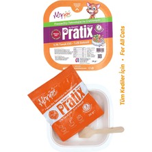 Miyyaw Pratix Aç Karıştır Yeni Nesil Tavuk&sebze Freeze Dry  Doğal Katkısız Tabaklı Öğün Kedi Maması 3x