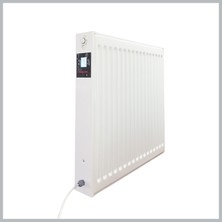 MAKTEK Elektrikli Isıtıcı Soba Radyatör LCD Ekranlı Yağlı Petek Isıtıcı 60X100 cm 2000 Watt