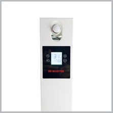 MAKTEK Elektrikli Isıtıcı Soba Radyatör LCD Ekranlı Yağlı Petek Isıtıcı 60X100 cm 2000 Watt