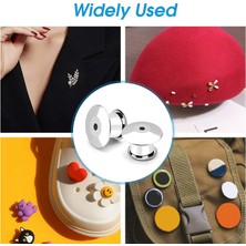 RelicRealm 60 Adet Kilitli Pin Arkası Metal Pin Desteği Broş Emaye Yakası Için (Yurt Dışından)