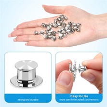 RelicRealm 60 Adet Kilitli Pin Arkası Metal Pin Desteği Broş Emaye Yakası Için (Yurt Dışından)