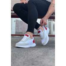 Lisinya LISINYA947 CZ063 Beyaz Kırmızı Triko Erkek Spor Ayakkabı