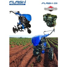 Flash 250 Briggs Stratton Amerikan Motorlu Benzinli Çapa Makinası Şanzımanlı 7 Hp 2+1 Vites