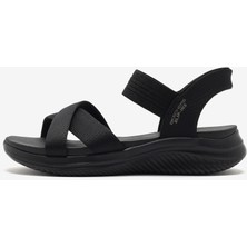 Skechers Ultra Flex 3.0 - Never Better Kadın Siyah Sandalet 119975 Bbk