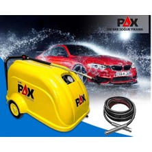 PAX 200 Bar Yüksek Basınçlı Oto Yıkama Makinası Italyan Pompa Trifaze