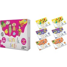 2 Etkinlik Seti ve 3 Yaş Etkinlik Seti, 0-6 Ay ve 0-12 Ay Zeka Kartları