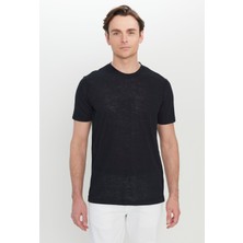 Altınyıldız Classics Bisiklet Yaka Siyah Erkek T-Shirt ACE091252044_SYH