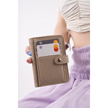 Muggo Arya Bozuk & Kağıt Para Bölmeli Fermuarlı Kartlık Kadın Cüzdan