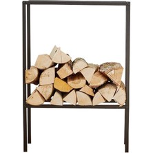 Şömine Kenarı Odunluk Soba Yanı Odunluk Metal Odunluk