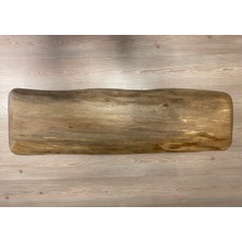 Kastawoods 2180056 Ceviz El Yapımı Kütük Orta Sehpa 100 x 30, Yükseklik:47