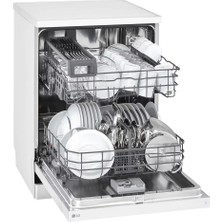 LG DFC612FWE 5 Programlı 14 Kişilik Beyaz Bulaşık Makinesi
