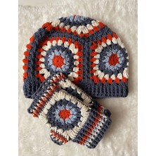 Crochet Bere Eldiven Set, Kadın Bere, Kadın Eldiven ,tığ Işi  Bere Eldiven Set