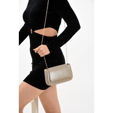 Zheng Kadın Taş Işlemeli Abiye Çanta