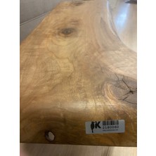 Kastawoods 2180060 Ceviz El Yapımı Kütük Orta Sehpa 90 x 33, Yükseklik:45