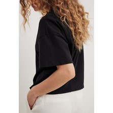 Basic Kısa Kollu Oversize T-Shirt
