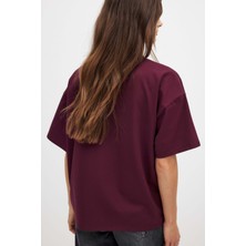 Basic Kısa Kollu Oversize T-Shirt