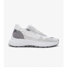 Louis Cardy Owen Beyaz Hakiki Deri Kadın Sneakers