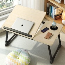 Laptop Sehpası Usbli Yatak Masası Mdf Laptop Masası Çalışma Yatak Sehpası Laptop Çalışma Masası