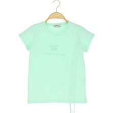 Kız Çocuk Büzgülü T-Shirt