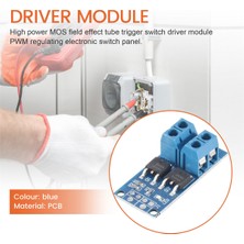 Serendipitous 10 Adet Dc 5V-36V 15A(MAX 30A) Mosfet Mos Fet Tetik Anahtarı Sürücü Modülü 0-20KHZ Pwm Regülatör Kontrol Paneli (Yurt Dışından)