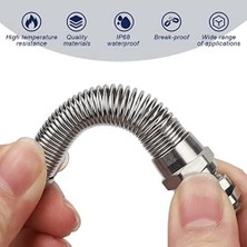 Serendipitous M12 Metal Bükülmez Kablo Rakorları Kablo Rakorları Pirinç Nikel Kaplama Konnektörler 3-6.5mm Kablo Bağlantıları Için 2'li Set (Yurt Dışından)