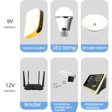 Serendipitous 9V 12V Kesintisiz Güç Kaynağı Mini Ups USB Poe Wifi Yönlendirici Için 10400MAH Pil Yedekleme (Abd Tak) (Yurt Dışından)