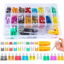 Serendipitous 310 Adet Araba Sigortaları Çeşitler Kiti, Standart/mini/düşük Mini Blade Otomotiv Sigorta Sigorta Test Cihazı ve Çektirme ile (Yurt Dışından)
