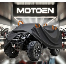 Aodes Pathcross 1000 Uyumlu Atv Brandası,atv Örtüsü,atv Çadırı Premium Kalite -Siyah