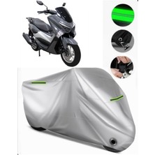 Apec Apx5 Uyumlu Motosiklet Brandası Premium (Kilit Uyumlu)-Gri