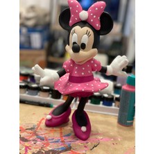 Miki Fare Minnie Mouse Hediyelik Dekoratif Obje Biblo Heykel