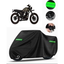 Mutt Sabbath 250 Uyumlu Motosiklet Brandası Premium (Kilit Uyumlu)- Siyah - MPRO9002