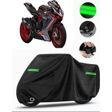 Mv Agusta F3 800 Uyumlu Motosiklet Brandası Premium (Kilit Uyumlu)- Siyah - MPRO9002