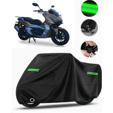 Motolux Wow 150 Uyumlu Motosiklet Brandası Premium (Kilit Uyumlu)- Siyah - MPRO9002