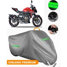Vinleks Gri Voge 300 R Uyumlu Motosiklet Brandası Lüx Kalite (Kilit Uyumlu)