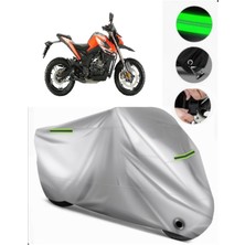 Zontes 155 U Uyumlu Motosiklet Brandası Premium (Kilit Uyumlu)-Gri