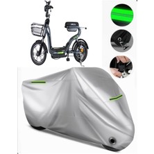 Volta Vsm Uyumlu Motosiklet Brandası Premium (Kilit Uyumlu)-Gri