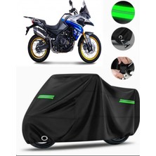 Voge 525 Dsx Uyumlu Motosiklet Brandası Premium (Kilit Uyumlu)- Siyah - MPRO9002