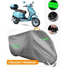 Vinleks Gri Altai Xline 50 Uyumlu Motosiklet Brandası Lüx Kalite (Kilit Uyumlu)