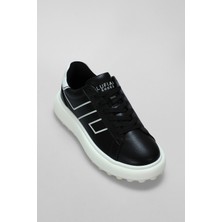 Lufian Harold Erkek Sneaker Ayakkabı Siyah