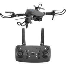 Serendipitous Pro Drone 4K Hd Kamera Katlanabilir Drone Yüksekliği Sabit Uzaktan Kumanda Pro Wifi Drone Hediye Oyuncaklar Bir Kamera 2 Pil (Yurt Dışından)