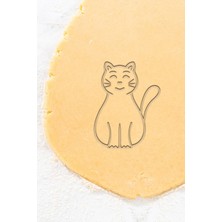 Oalpo Tatlı Kedi Kurabiye Kalıbı, Hamur Şekillendirici