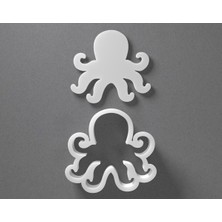 Oalpo Ahtapot Kurabiye Kalıbı / Kesici / Şekillendirici