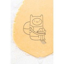 Oalpo Adventure Time Kurabiye Kalıbı, Hamur Şekillendirici