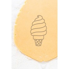 Oalpo Büyük Dondurma Kurabiye Kalıbı, Hamur Şekillendirici