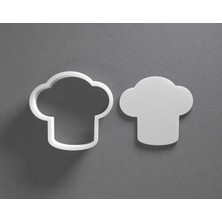 Oalpo Şef Şapkası Kurabiye Kalıbı / Kesici / Şekillendirici