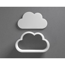 Oalpo Bulut Kabarık Kurabiye Kalıbı / Kesici / Şekillendirici