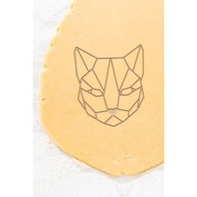 Oalpo Geometrik Kedi Kurabiye Kalıbı, Hamur Şekillendirici
