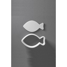 Oalpo Balık Kurabiye Kalıbı / Kesici / Şekillendirici