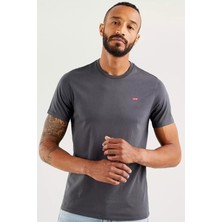 Levi's Erkek Bisiklet Yaka Antrasit T-Shirt - 56605-0109